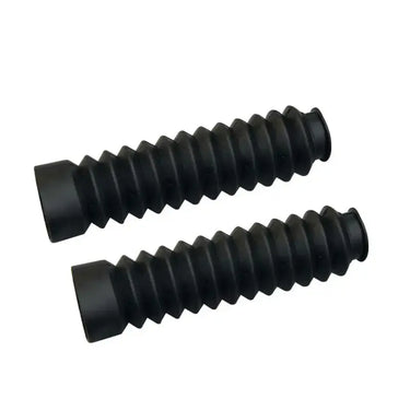 Soufflet de Fourche Moto Noir